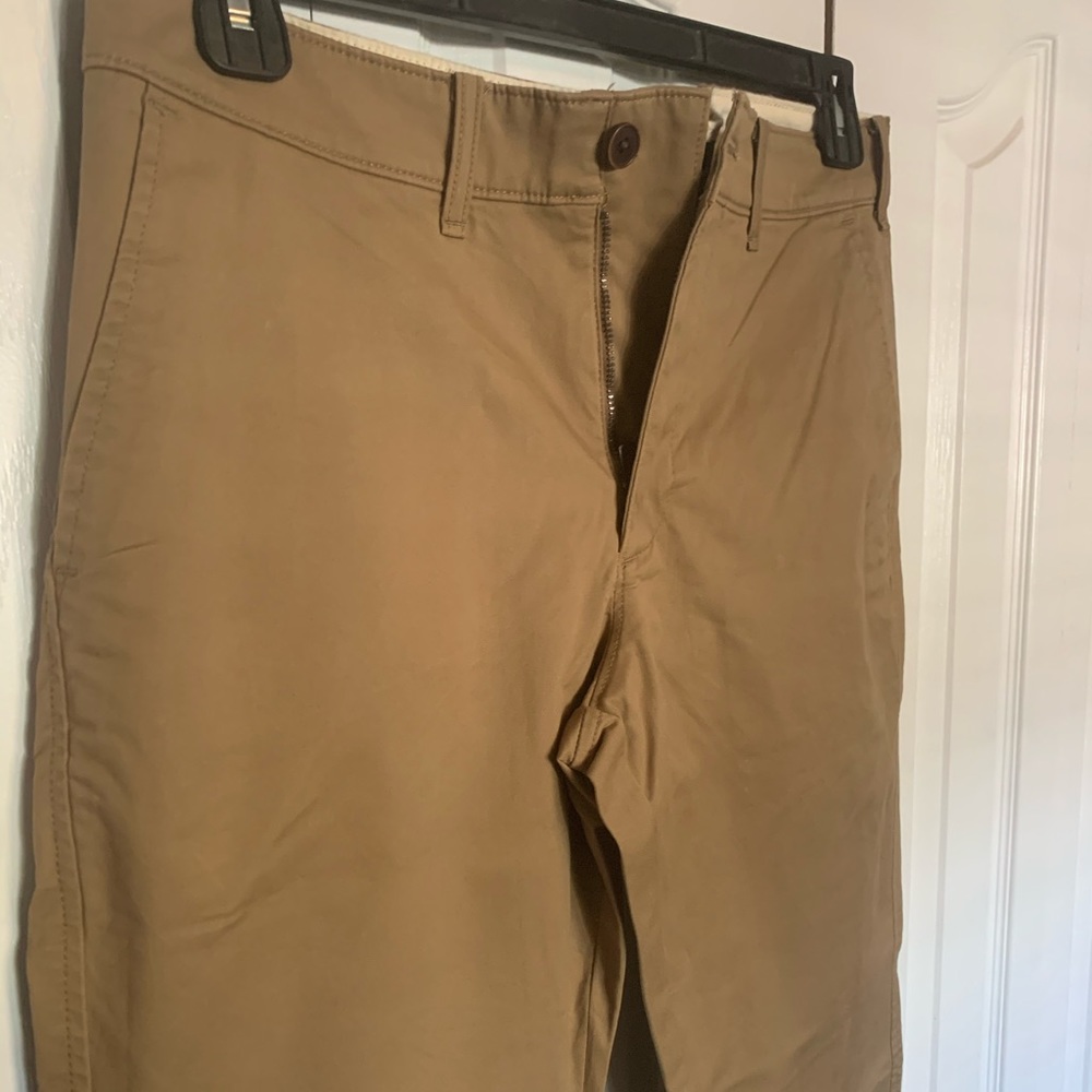 Abercrombie and Fitch new dark khaki skinny chinos